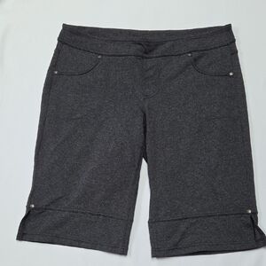 Athleta Dark Gray Bettona Women's Bermudas